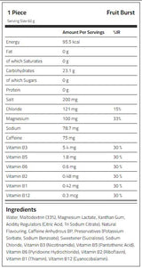 Endurance Sprint Isotonic Energy Gel + Cafeine 20 x 60 grammes
