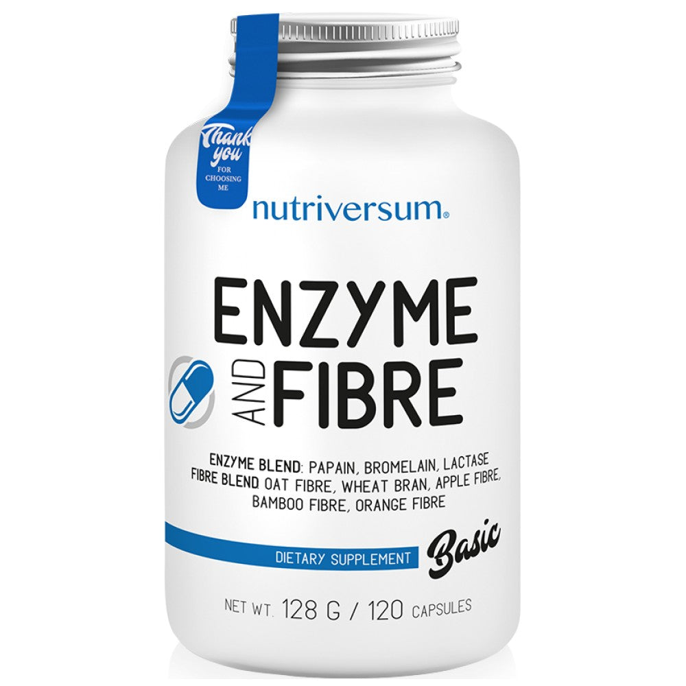Mélanger enzymatique et en fibre 120 capsules