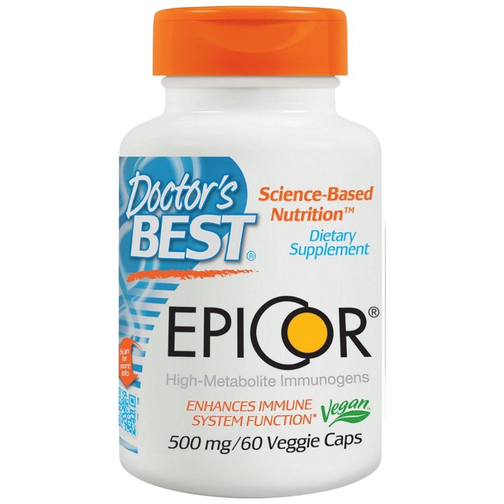 Epicor 500 mg | Immunogènes métabolites élevés - 60 capsules