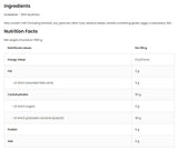 Érythritol/sucre sans sucre - 1000 grammes
