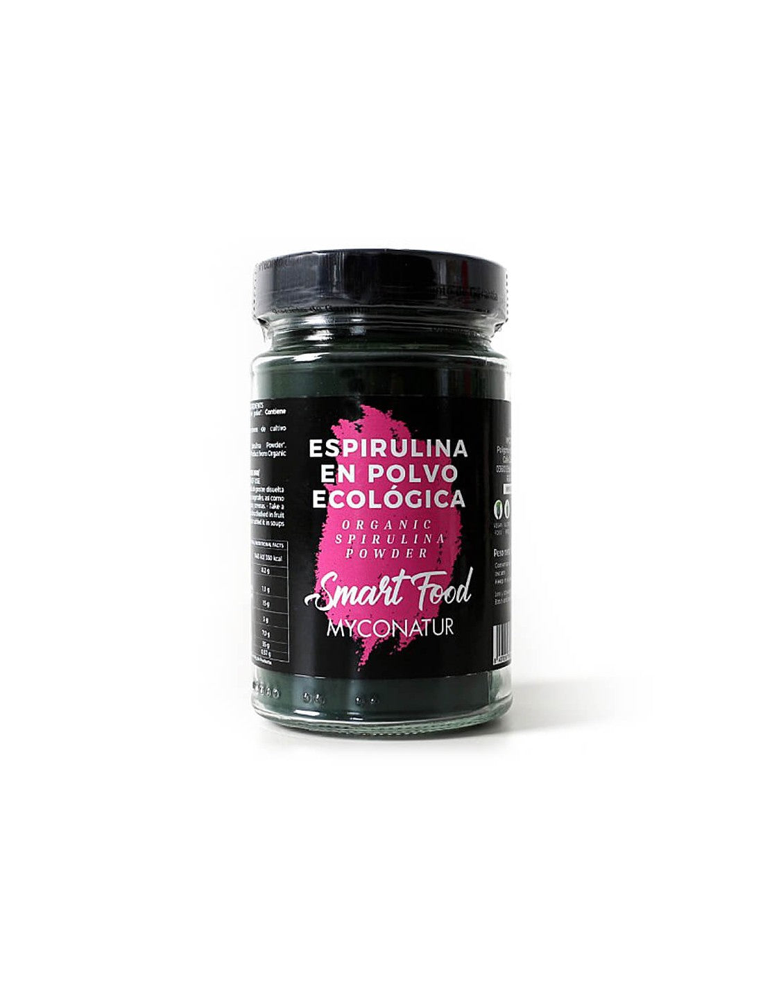 Poudre de spiruline bio - Espirulina en polvo, Bio, 200 g <tc>Myconatur</tc>