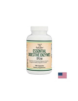 Enzymes digestives essentielles - Enzymes digestives, 180 capsules <tc>Double Wood</tc>
