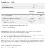 Rice de levure rouge 1200 mg | Extrait concentré 10: 1 - 60 comprimés