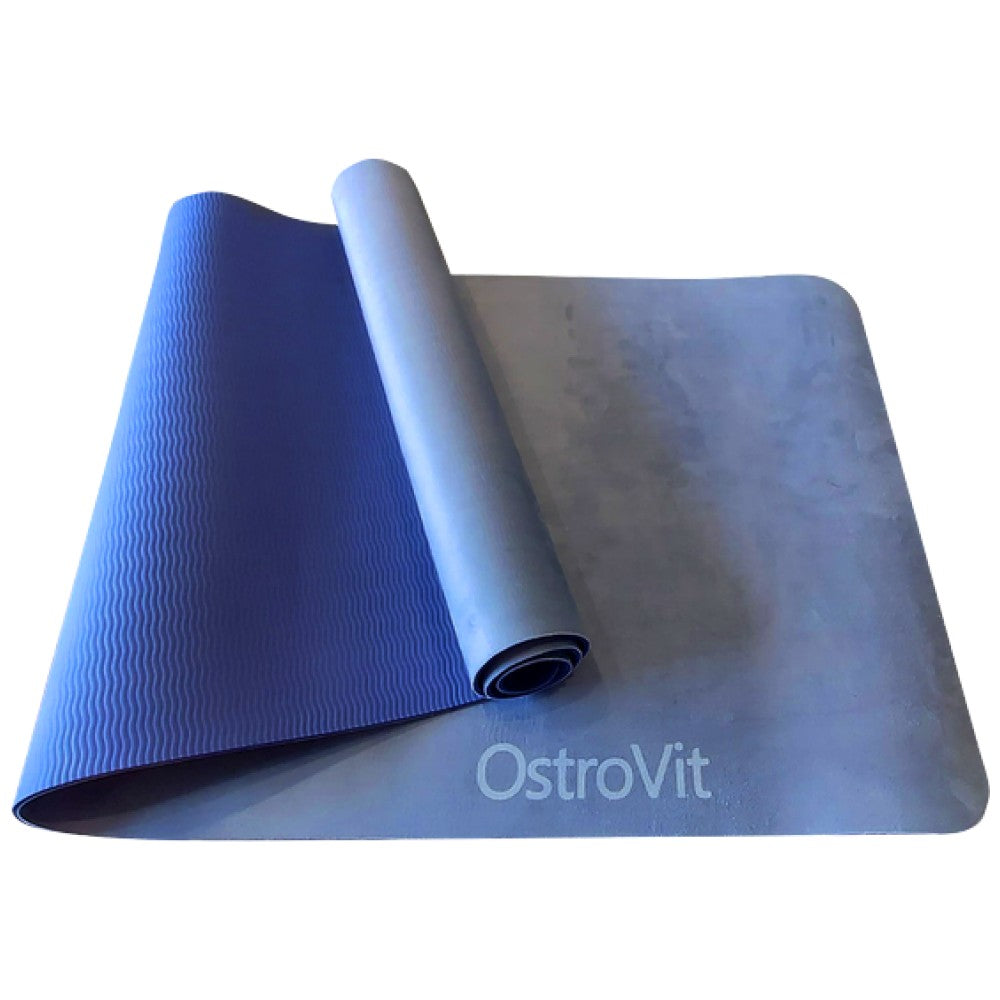 Mat de yoga d'exercice avec microfibre en peluche | Mat de formation de yoga avec couverture en microfibre en peluche 183 x 61 x 0,5 cm