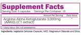 Capsules extrêmes AAKG 3000 mg 90