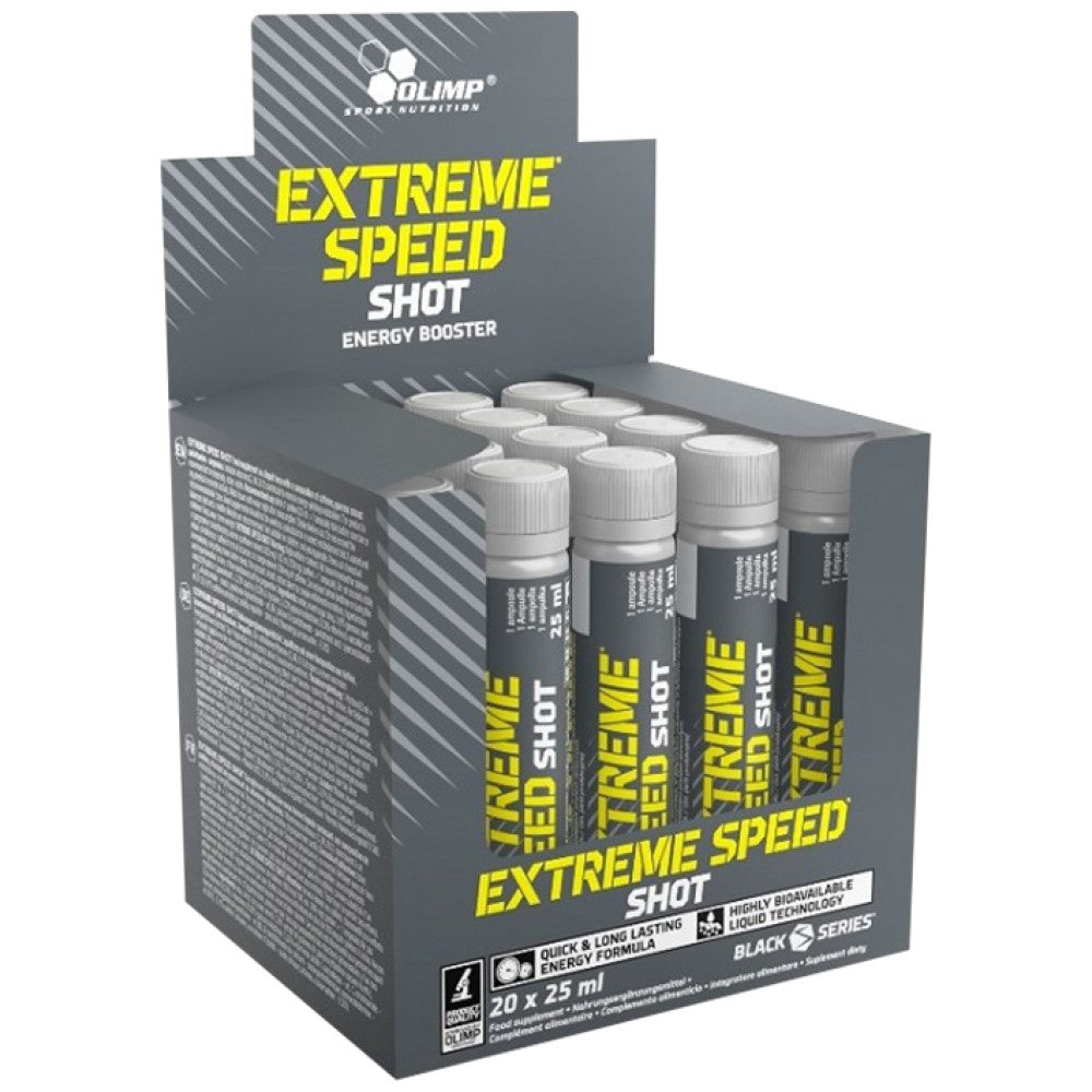 Extrême Speed ​​Shot Energy Booster 20 x 25 ml