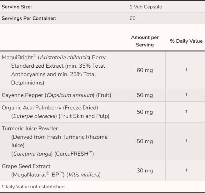 Hydratage des yeux avec maquibright® - 60 capsules