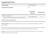 Acétyl L-carnitine - 200 capsules
