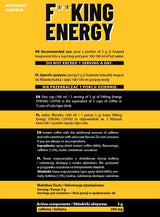 F ** King Energy | Strong café instantané - 130 grammes