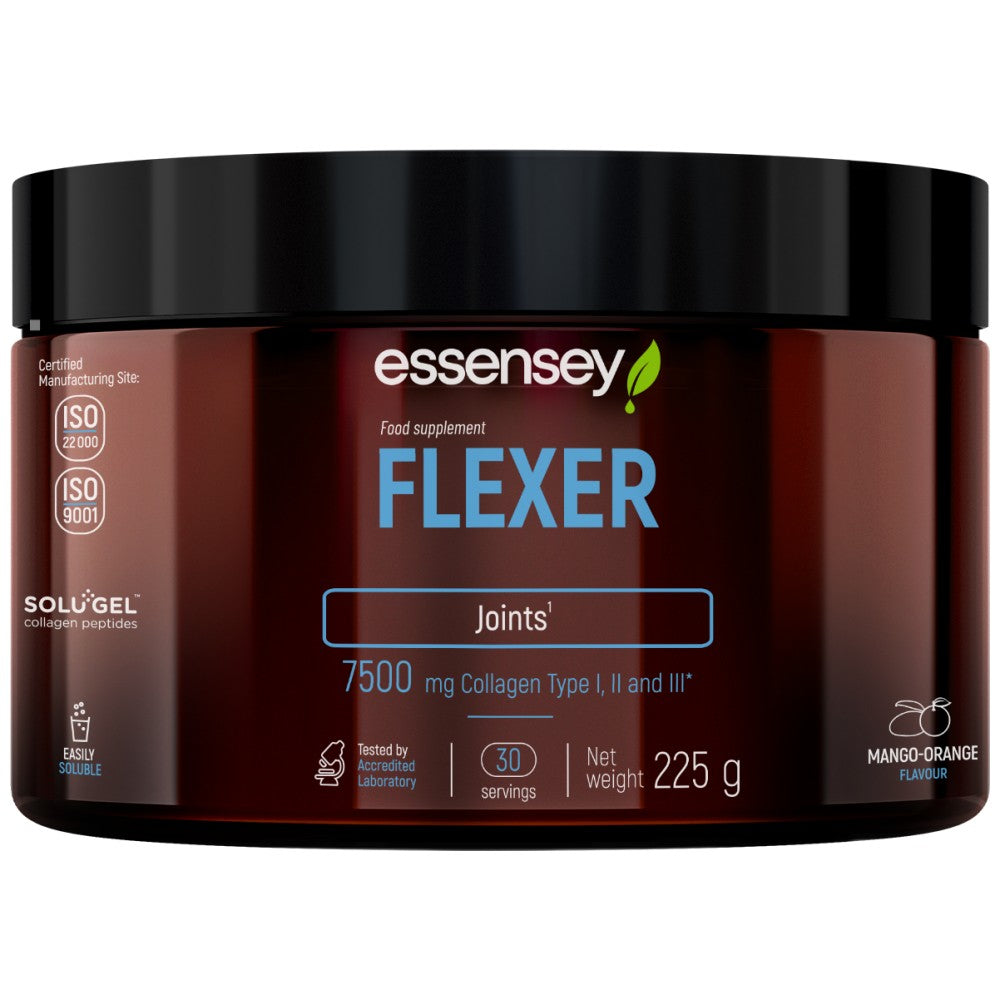 Flexer | avec 7500 mg de collagène de type I, II et III - 225 grammes