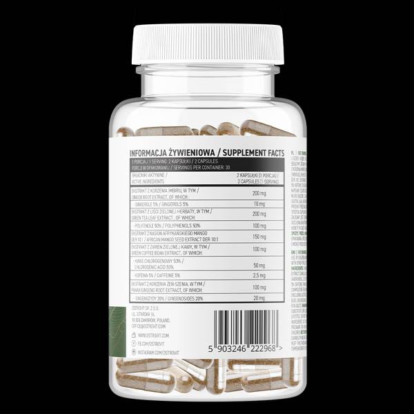 Brûleur de graisse/Vege 60 capsules