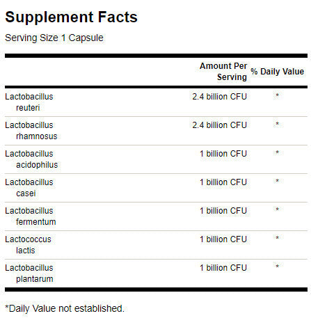 Formule probiotique féminine FEMFLORA 9,8 milliards de capsules CFU - 60