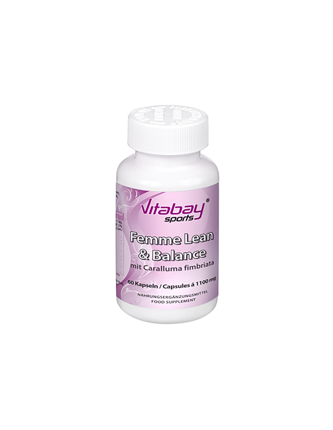Femme Lean &amp; Balance mit Caralluma fimbriata/Formule pour une silhouette fine avec caralluma fimbriata, 60 capsules <tc>Vitabay</tc>