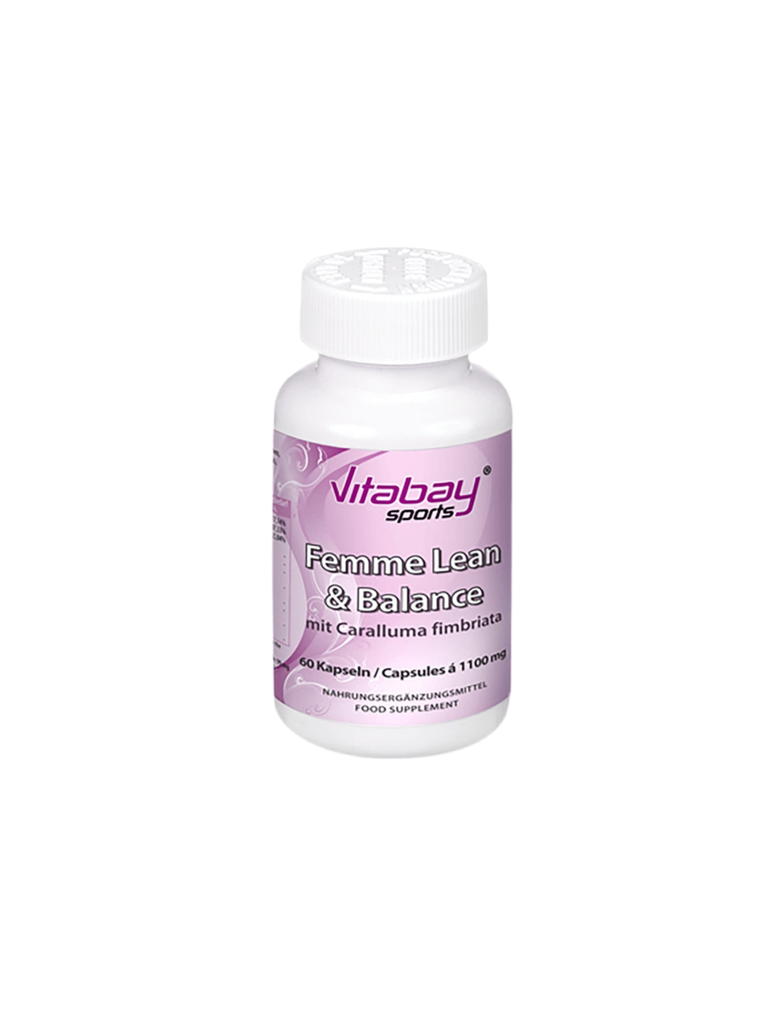 Femme Lean &amp; Balance mit Caralluma fimbriata/Formule pour une silhouette fine avec caralluma fimbriata, 60 capsules <tc>Vitabay</tc>