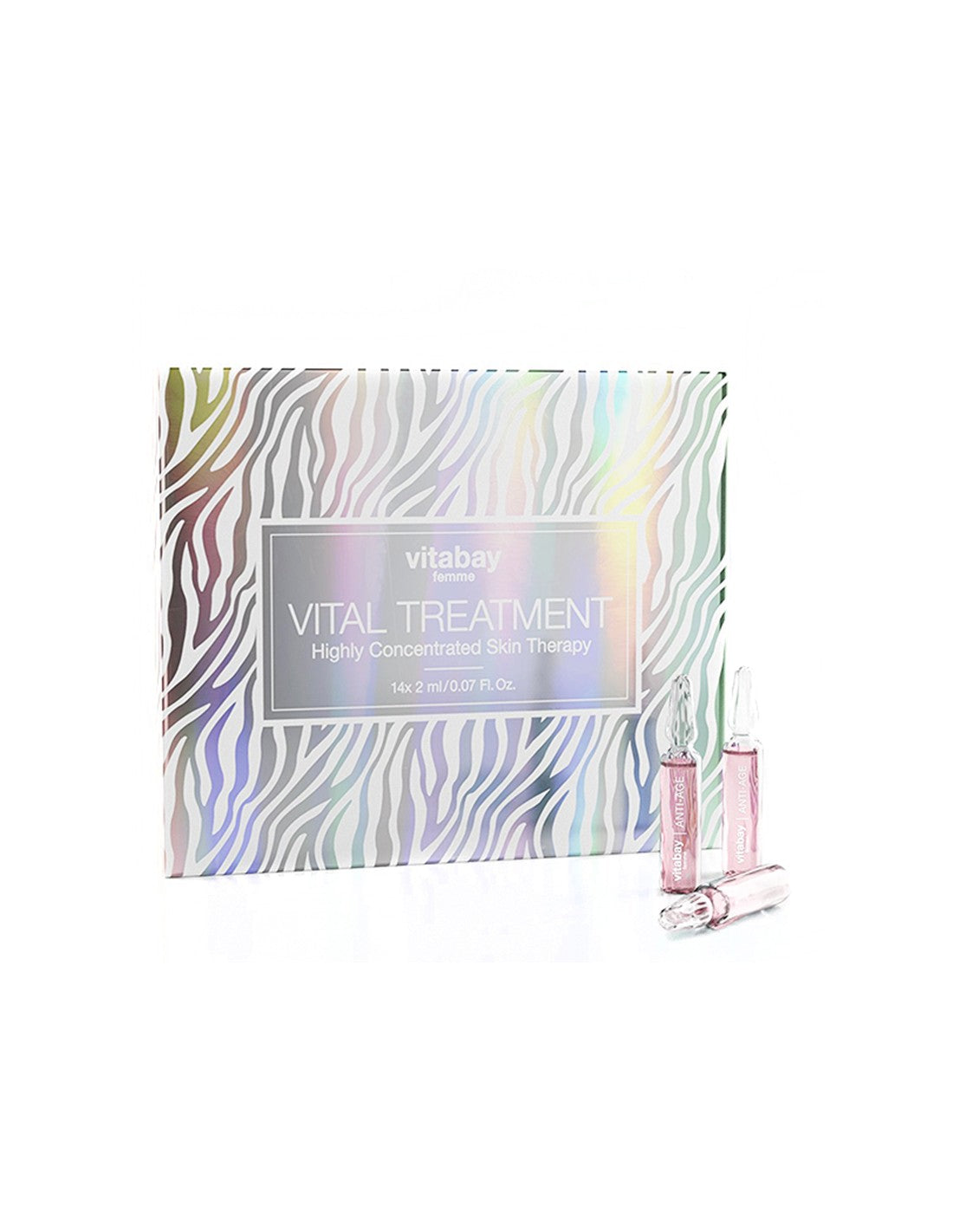 Femme Vital Treatment Sérum Anti-Âge - Ampoules de sérum anti-âge contre le vieillissement cutané, 28 ml <tc>Vitabay</tc>