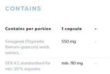 Fenugrec 550 mg - 60 capsules