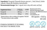 Graines de fenugrec 400 mg - 100 capsules