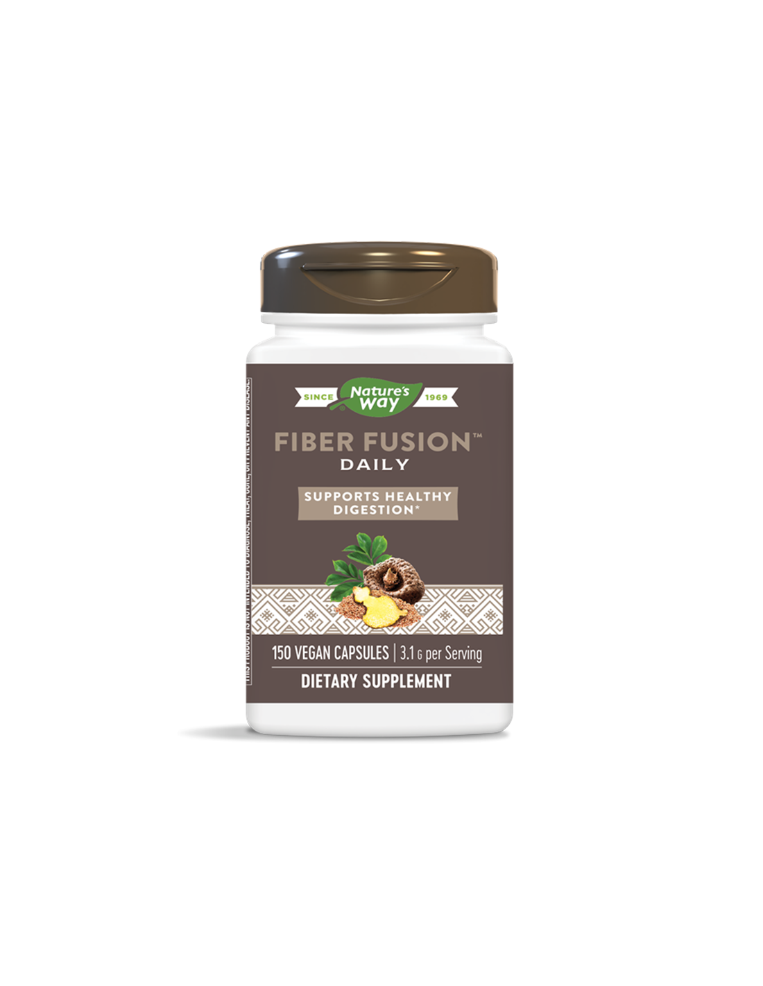 Fibre alimentaire - Détoxification et perte de poids - Fusion de fibres, 150 capsules de la nature