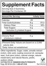 Gummies en fibre | Orange & Mix Berry - 60 comprimés à croquer