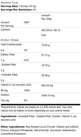 Fibre | avec des fibres solubles et insolubles - 252 ~ 312 grammes
