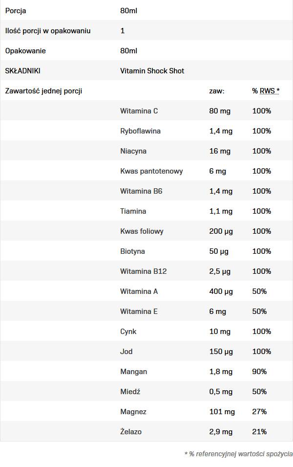 Choc de vitamine | THOT MULTIVITAMINE - 80 ml