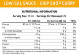 Ajuster Sauce à faible teneur en calcul | Chip Shop Curry - 425 ml