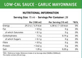 Ajuster Sauce à faible teneur en calcul | Ail et mayonnaise - 425 ml