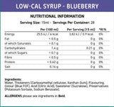 Ajuster le sirop à faible teneur en calcul | Blueberry - 425 ml