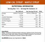 Ajuster le sirop à faible teneur en calcul | Maple - 425 ml