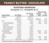 Ajuster le beurre d'arachide de cuisine avec du chocolat - 350 grammes