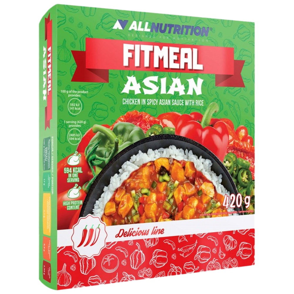 Fitmeal Asian | Read-to-eat High-Protein Meal - 420 grammes