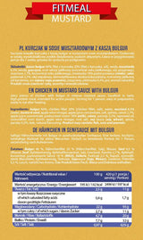 Fitmeal Mustard | Read-to-eat High-Protein Meal - 420 grammes