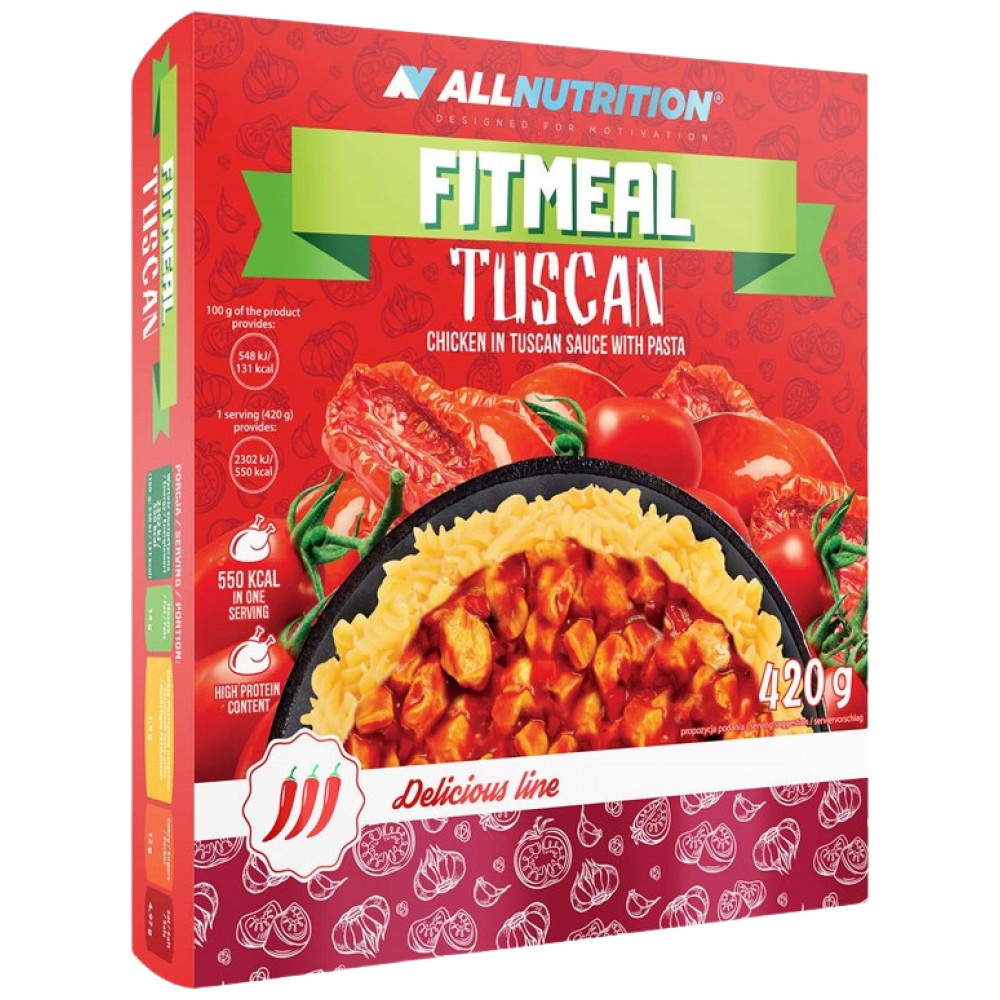 Fitmeal Tuscan | Read-to-eat High-Protein Meal - 420 grammes