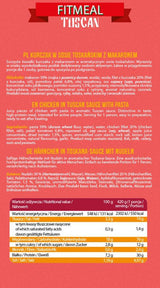 Fitmeal Tuscan | Read-to-eat High-Protein Meal - 420 grammes