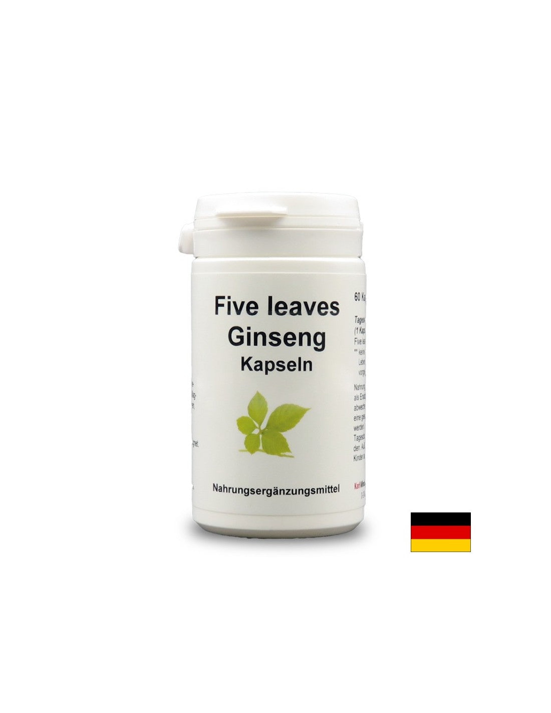 Ginseng à cinq feuilles - Jiaogulan (Ginostema) 400 mg, 60 capsules <tc>Karl Minck</tc>
