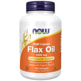 Huile de lin (lignan élevé) 1000 mg - 120 capsules de gel