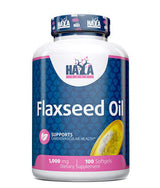 Huile de graines de lin bio 1000 mg./100 softgels