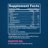 Huile de graines de lin bio 1000 mg./100 softgels