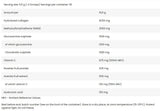 Support flexible | Peptides de collagène hydrolysé + glucosamine, chondroïtine, MSM, acide hyaluronique - 495 grammes