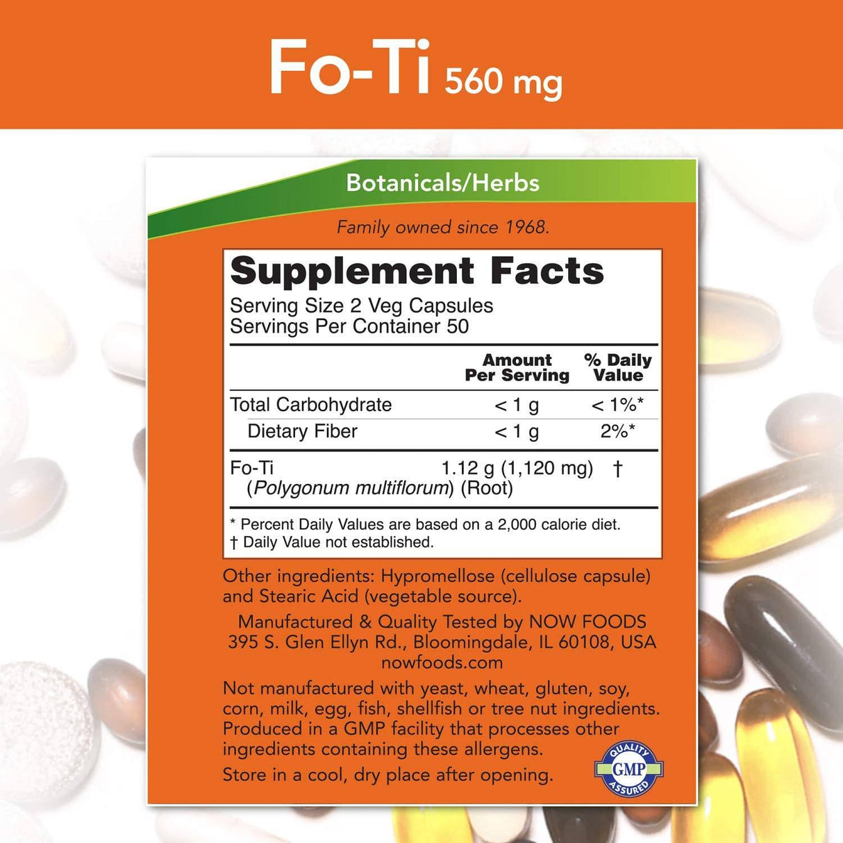 FO-TI 560 mg - 100 capsules