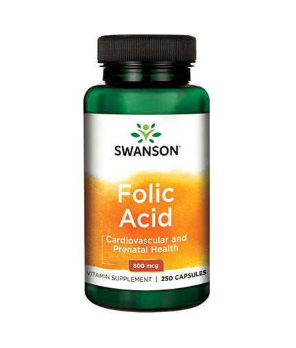 Acide folique 800 mcg - 250 capsules