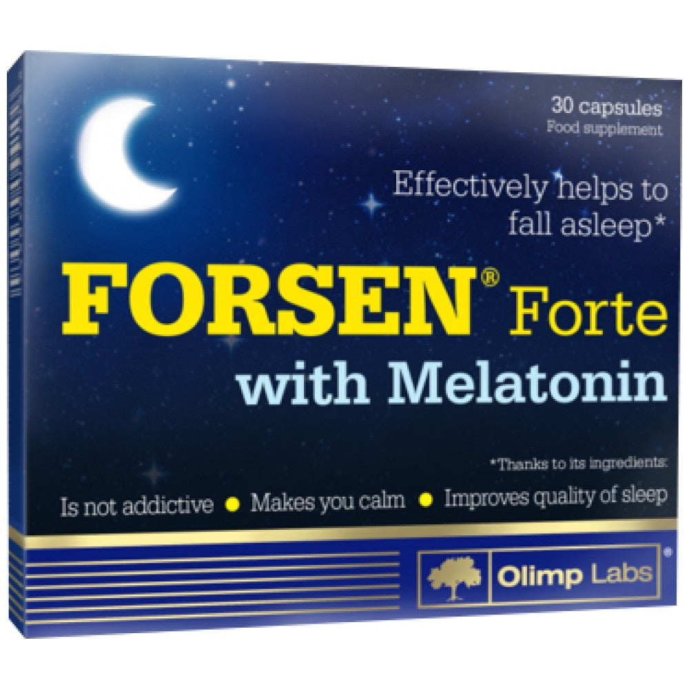 Forsen forte + mélatonine 1 mg - 30 capsules