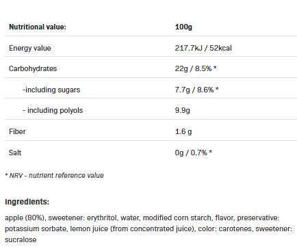 Frulove en gelée | Apple - 1000 grammes