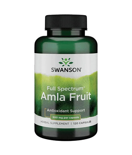 Spectre complet Amla Fruit 500 mg - 120 capsules