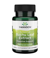 Spectre complet Buchu Leaf 4: 1 Extrait 100 mg - 60 capsules