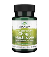 Champignon Chaga à spectre complet 400 mg - 60 capsules