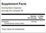 Spectrum complet Cinamon 375 mg - 180 capsules