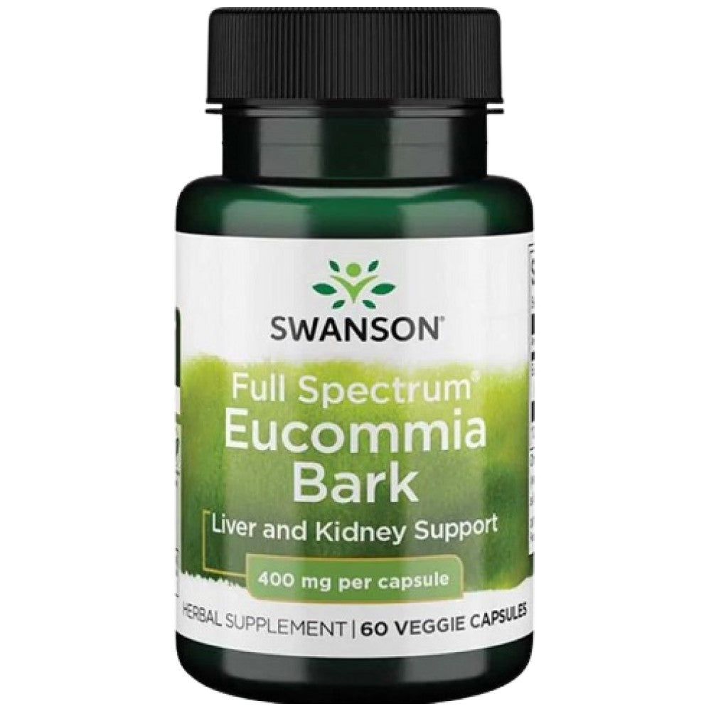 Spectrum complet EUCOMIA BARK 400 mg 60 Capsules