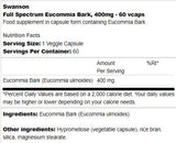 Spectrum complet EUCOMIA BARK 400 mg 60 Capsules