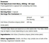 Spectrum complet Irish Moss 400 mg - 60 capsules
